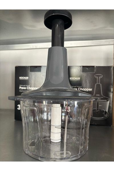 Doğal Top Press Hand Rondo with Stainless Steel Blade
