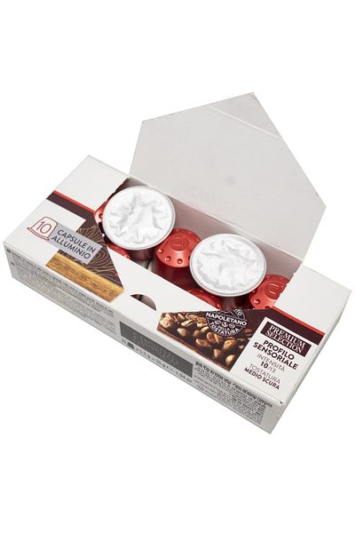 Kimbo Barista Espresso Napoli Nespresso Compatible Capsule Coffee (Aluminum) (10 in Box)