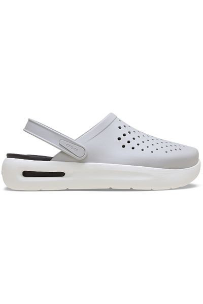 Crocs Papuci gri unisex pentru utilizare zilnică, confortabili, cu logo-ul mărcii 209964 -1FT