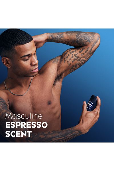 NIVEA NIVEA MEN DEEP Black Carbon Espresso, Antiperspirant for Men, Antibacterial, Spray 150ml
