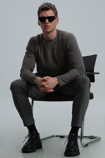 Lufian Speed Men's Sweater Mink