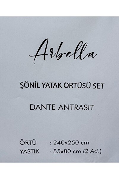 fr.SUVARİ çift kişilik şönil yatak örtüsü