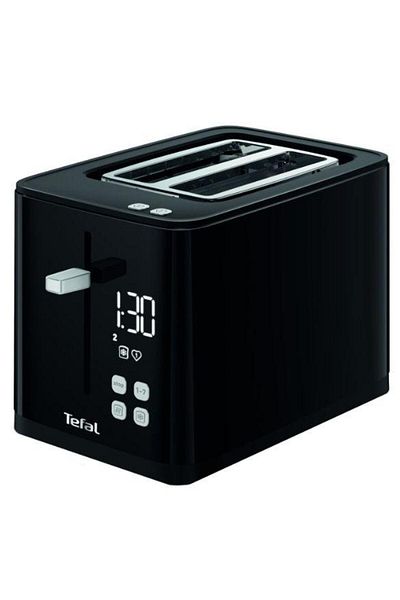 TEFAL Prajitor de paine Tefal TT640810, 850 W, 7 niveluri de rumenire, ecran digital, 3 functii dedicate