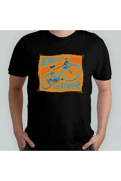 Pixxa Μπλουζάκι Unisex 100% Cotton Crew Neck Model 2