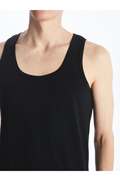 LC Waikiki U Neck Combed Cotton Men's Undershirt (S4)