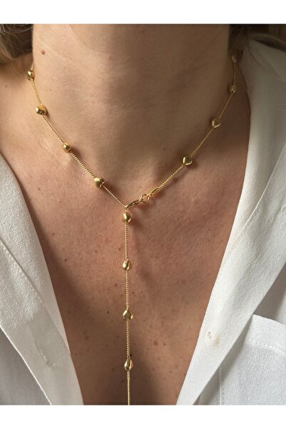 Rossetto Atelier قلادة القلب Y