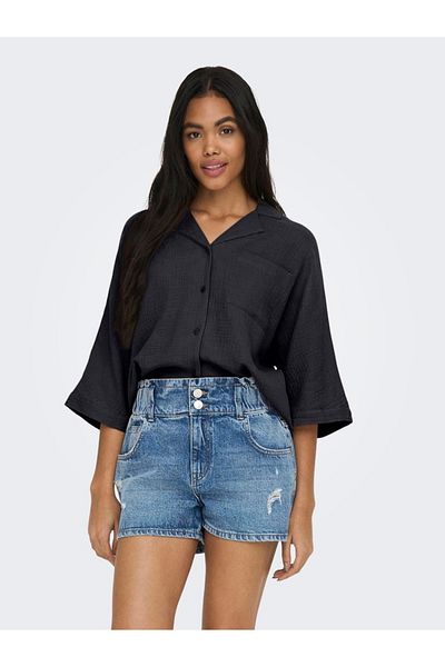 ONLY Women's Green Shirt-Onlthyra Ss Shirt Noos Wvn