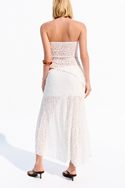 Bershka Lace bandeau top