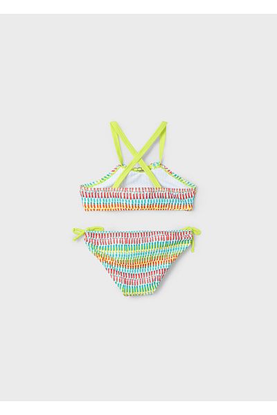 MAYORAL 04-08 ANI FATĂ MAYORAL BIKINI GALBEN-ALBASTRU - GALBEN-ALBASTRU