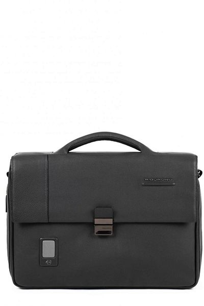 PIQUADRO Piquadro CA3111AO expandable leather laptop bag
