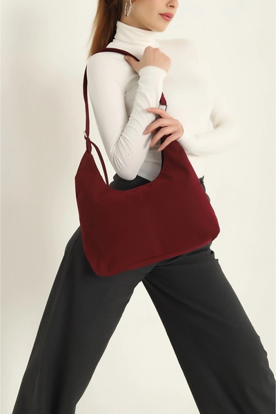 NATUFIAN STORE Fermuarlı Ayarlanabilir Askılı Kadın Omuz Çantası