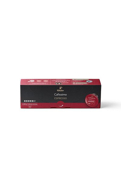 Tchibo Cafissimo Espresso Aroma Intensă 10 Bucăți Capsule Cafea