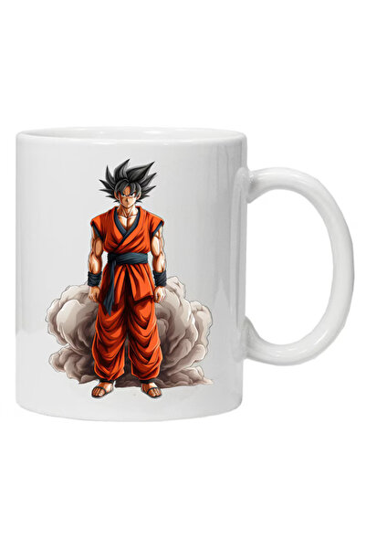 OEM Εξατομικευμένη λευκή κούπα "GOKU", INOVATIX®️. 330ml