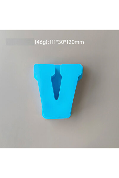 Generic قالب سيليكون من الراتنج والصابون على شكل حرف V متوسط الحجم