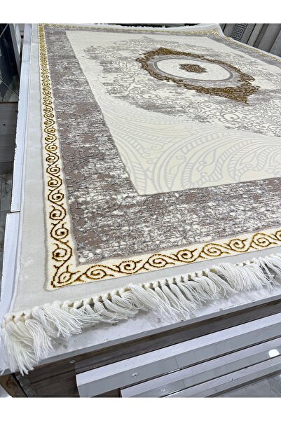 Abant Vizon Gold Oturma Odası Halısı Antialerjik / Leke Tutmaz Halı