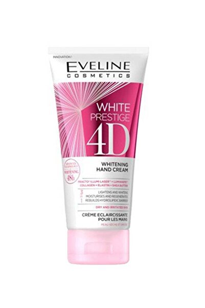 Eveline 3-In-1 White Prestige 4D Whitening Hand Cream 100ml