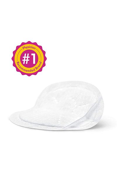Medela Safe & Dry Ultra Thin Disposable Nursing Pads, 120 Count Breast Pads for Breastfeeding,