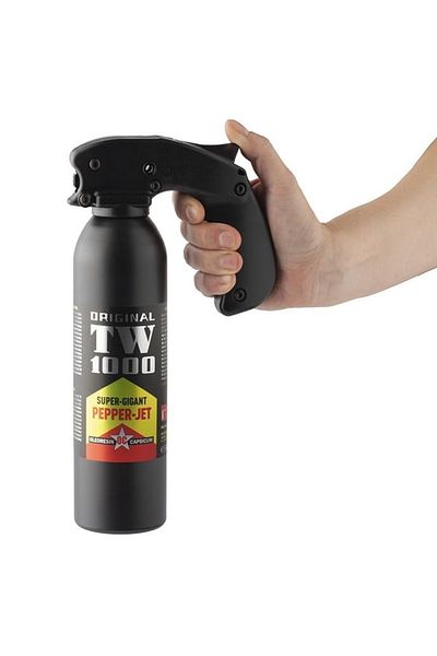 Depox Spray foarte puternic pentru urs, IdeallStore®, TW-1000 Gigant, jet, autoapărare, 400 ml