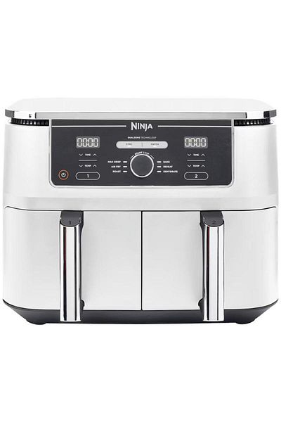 NINJA Friteuza cu aer cald Ninja AF400EUWH, 2470W, 9.5l, 6 programe (Alb)