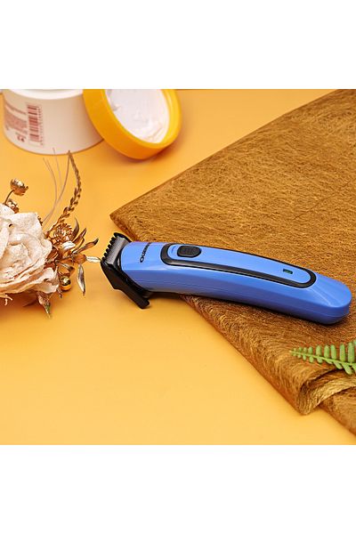 Olsenmark Rechargeable Hair & Beard Trimmer – 3w Power, Stainless Steel Blade, 30 Min Use, Cordless