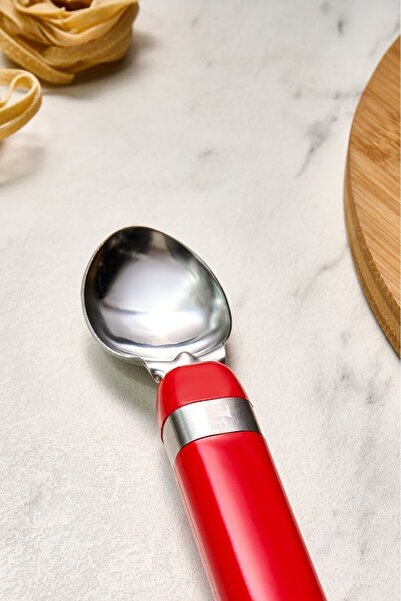Karaca Mastermaid Ice Cream Spoon Red