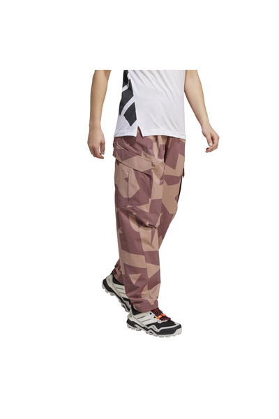 adidas Cargo Aop P Women's White Outdoor Pants Women's Outdoor Pants Je9430