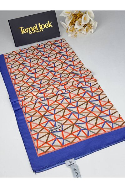Siyane Patterned Cotton Fabric Shawl 75X190 cm