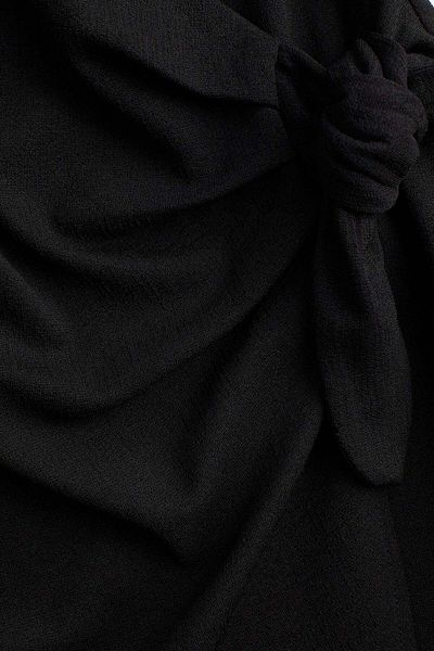 H&M Textured wrap dress