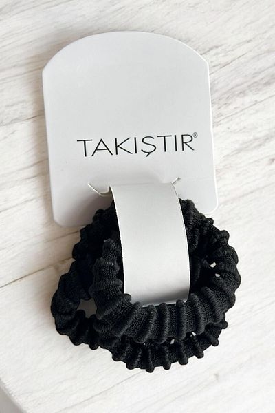 TAKIŞTIR Cataramă din cauciuc de culoare neagră din 4 piese