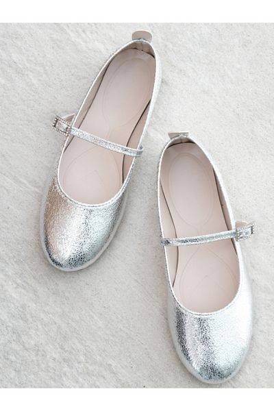 Munshoes Jane Banded Women's Ballerinas