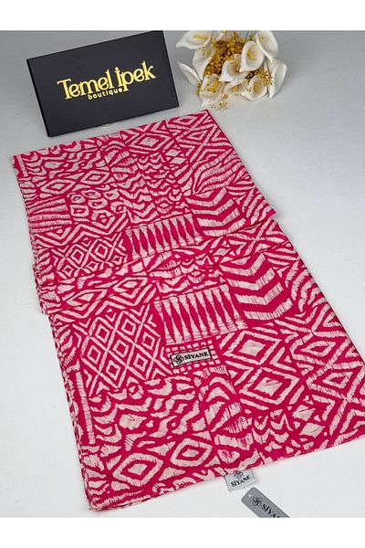 Siyane Patterned Cotton Fabric Shawl 75X190 cm