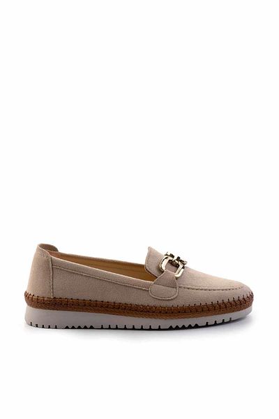 Bambi Beige Wildleder - Damen Espadrille K 01536103202
