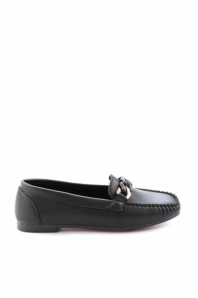 Bambi Schwarz Damen Loafer Schuhe K 01542166509