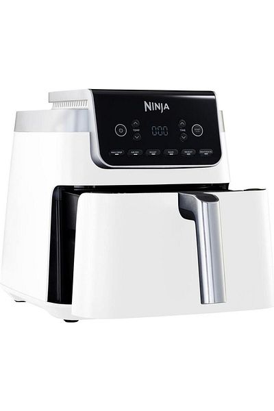 NINJA Friteuza cu aer cald Ninja Max Pro AF180EUWH, 2000 W, 6.2 l, capacitate mancare 1.2 kg, 6 programe