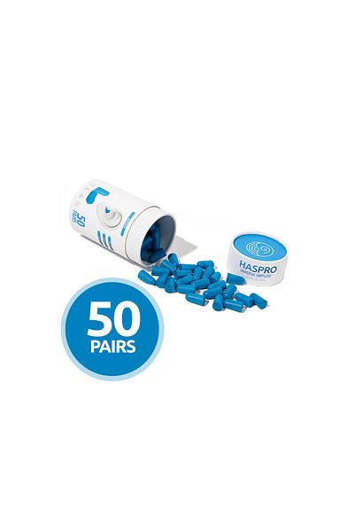 Haspro Set 50 dopuri de urechi Haspro,TUBE50