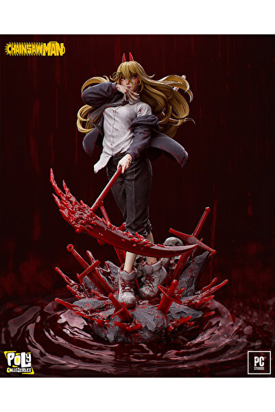 Poly Collectibles Chainsaw Man - Power Premium Collectibles Figure | 30 cm