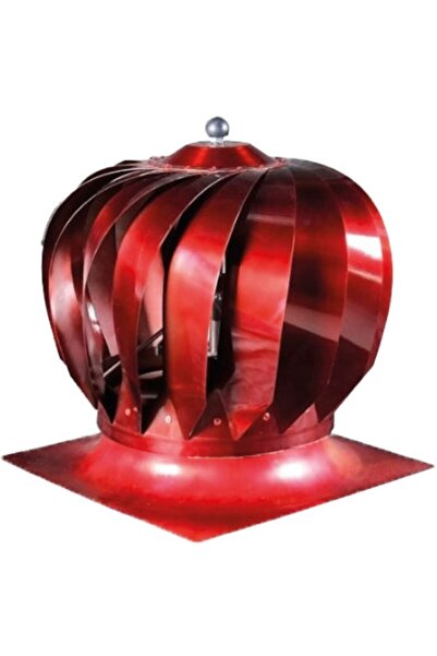 Fansan Rüzgar Gülü Bacamatik Doğal Baca Aspiratörü Ø300 Kare Taban