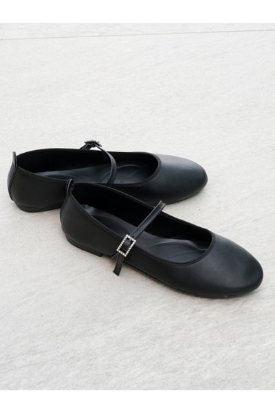 Munshoes Jane Banded Women's Ballerinas