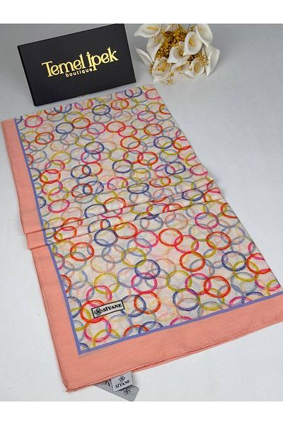 Siyane Patterned Cotton Fabric Shawl 75X190 cm