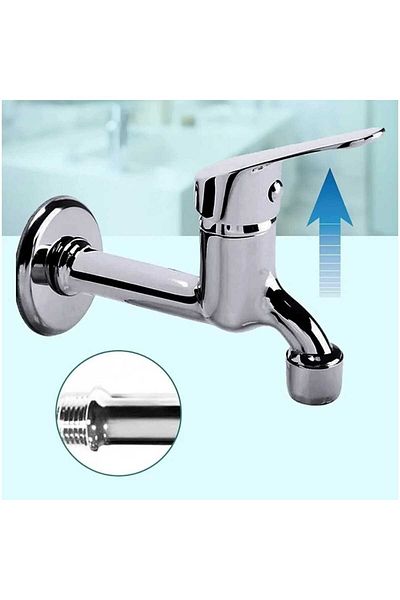 YAPI KALİTE Open Close Mix Washbasin Faucet WC Washbasin Long Faucet