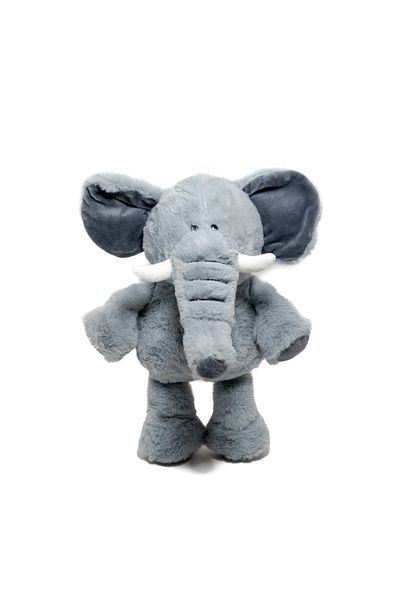 tototoys Toto Toys - Stuffed Elephant Plush Toy - Grey - 30 cm