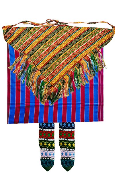 İkbal 3ü Birarada Karadeniz Yöresel Dokuma Kuşak Yün Çorap Peştemal-anneler Günü Hediyesi