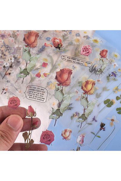 Generic Small sticker set for resin, wax and soap crafts