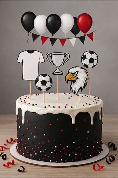 Ege Pastacılık Cake Decoration Toothpick Fan