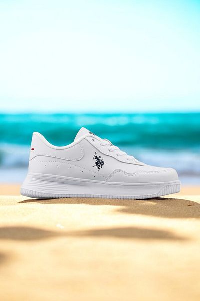 U.S. Polo Assn. A 145044   Tenis alb pentru femei