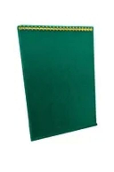 MeGass Dekor Domestic Production Suede Fabric Green Color Nail Footed Prayer Beads-Necklace-Chain Display Stand