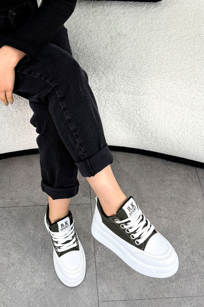 Mamito Ayakkabı FRM 017 Αθλητικά παπούτσια με κορδόνια με ψηλή σόλα