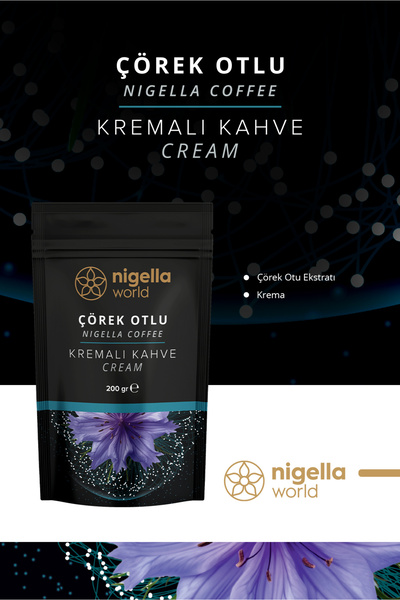 Nigella Çörek Otlu Kremalı Kahve 200 Gr