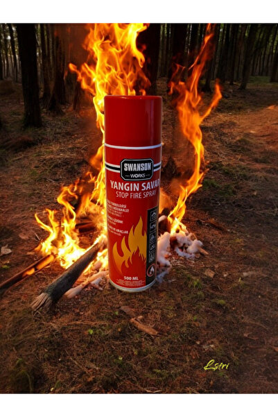 lstri Yangın Söndürücü Savar 500 ml Kamp da Evde Araçta Pratik Yangın Söndürme Tüpü