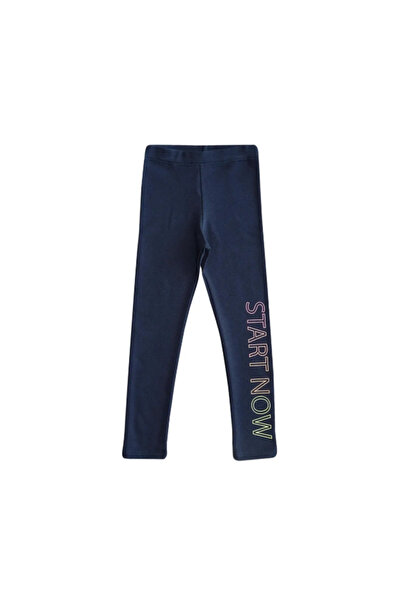 LOVETTI Κολάν Winter Raised για κορίτσια - Ανοιχτό Navy Blue, Printed Start Now